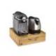 SOPORTE PARA CAPSULAS DE CAFE CEP SILVA BAMBU 1 CAJON 305X326X98 MM
