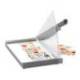 GUILLOTINA DE PALANCA LEITZ DIN A3 BASE CRISTAL LONGITUD CORTE 457 MM CAPACIDAD DE CORTE 25H