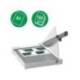 GUILLOTINA DE PALANCA LEITZ PRECISION HOME OFFICE A4 BASE PLASTICO LONGITUD CORTE 381 MM CAPACIDAD DE CORTE 10