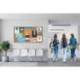 TABLERO DE ANUNCIOS NOBO IMPRESSION PRO CORCHO FORMATO PANORAMICO 70" 1550X870 MM