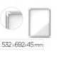 VITRINA DE ANUNCIOS NOBO PREMIUM PLUS MAGNETICA DE EXTERIOR 4 X DIN A4 532X692X45 MM