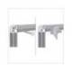 PIZARRA BLANCA NOBO PREMIUM PLUS MELAMINA MAGNETICA 2400X1200 MM