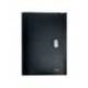 CARPETA LEITZ RECYCLE GOMAS TRES SOLAPAS DIN A4 POLIPROPILENO NEGRO