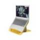 SOPORTE PARA PORTATIL LEITZ ERGO COSY AJUSTABLE 4 ALTURAS COLOR AMARILLO 310X50X247 MM