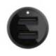 CARGADOR PARA COCHE BELKIN CCB001BTBK DOBLE USB-A 24W 12W X2 COLOR NEGRO