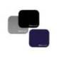 ALFOMBRILLA PARA RATON FELLOWES CON PROTECCION MICROBAN COLOR NEGRO 226X192X3 MM
