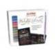 ROTULADOR ALPINO METALLIC LETTERING DOBLE PUNTA ESTUCHE DE 12 UNIDADES COLORES SURTIDOS