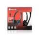AURICULAR NGS VOX 505 MICROFONO Y CONTROL DE VOLUMEN DIADEMA AJUSTABLE JACK 3,5 MM LONGITUD CABLE
