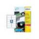 ETIQUETA ADHESIVA AVERY POLIESTER BLANCO PARA IMPRESORA LASER 99,1X42,3 MM CAJA DE 240 UNIDADES