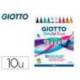 ROTULADOR GIOTTO TURBO SOFT BRUSH PUNTA DE PINCEL CAJA DE 10 UNIDADES COLORES SURTIDOS
