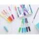 ROTULADOR GIOTTO TURBO SOFT BRUSH PUNTA DE PINCEL CAJA DE 10 UNIDADES COLORES SURTIDOS