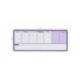 PLANIFICADOR SEMANAL NOBO MAGNETICO COLOR VIOLETA 140X360 MM