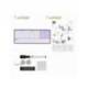 PLANIFICADOR SEMANAL NOBO MAGNETICO COLOR VIOLETA 140X360 MM