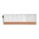 PLANIFICADOR SEMANAL NOBO MAGNETICO + TABLERO CORCHO HORIZONTAL CON MARCO DE ALUMINIO 585X190 MM