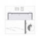 PIZARRA BLANCA NOBO MAGNETICA MARCO FUCSIA 430X585 MM