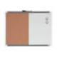 PIZARRA BLANCA NOBO MAGNETICA CON TABLERO DE CORCHO 585X430 MM