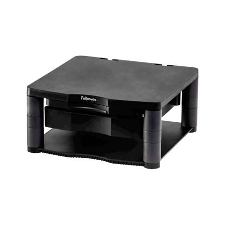 SOPORTE FELLOWES PARA MONITOR PLUS AJUSTABLE EN 5 ALTURAS COLOR GRAFITO 165X335X344 MM