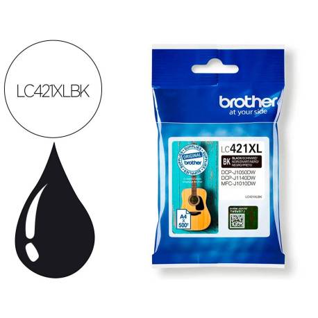 INK-JET BROTHER LC421XL COLOR NEGRO LC421XLBK
