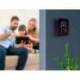 MEDIDOR DE CO2 EWENT PANTALLA LED COLOR DETECTOR CALIDAD AIRE CON INDICADOR DE TEMPERATURA Y HUMEDAD USB-C