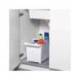 CARRITO MULTIUSOS PLASTICFORTE N 2 TRANSPARENTE CON ASA 240X455X275 MM