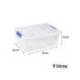 CONTENEDOR PLASTICO PLASTICFORTE 9 LITROS N 29 TRANSPARENTE CON TAPA 260X370X140 MM