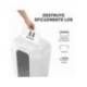 DESTRUCTORA DE DOCUMENTOS FELLOWES LX70 CAPACIDAD 11H SEGURIDAD P4 GRAPAS CLIPS Y TARJETAS PAPELERA 18 L
