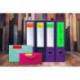 ETIQUETA ADHESIVA TICO NARANJA FLUOR PERMANENTE FSC LASER/INKJET/FOTOCOPIA 200X142 MM CAJA DE 140 UNIDADES