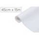ROLLO ADHESIVO D-C-FIX BLANCO MATE ANCHO 45 CM LARGO 15 MT