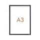 MARCO PORTA ANUNCIOS NOBO IMPRESSION PRO DIN A4 MARCO DE CLIP ALUMINIO 235X13X325 MM
