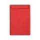 PORTANOTAS MAUL GO DIN A4 PLASTICO RECICLADO CON PINZA COLOR ROJO
