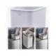 PAPELERA METALICA MAUL CYCLE ACERO INOXIDABLE CON PEDAL 20+20 LITROS