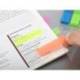 BANDERITAS SEPARADORAS POST-IT 11,9X43,2 MM DISPENSADOR 60 HOJAS+40 HOJAS GRATIS 5 COLORES SURTIDOS Añadir embalaje: 24 U