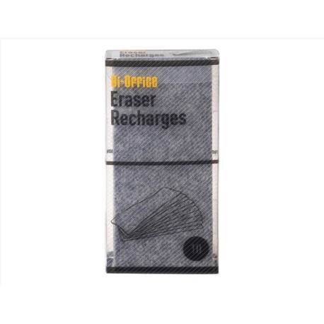 RECAMBIO BORRADOR PIZARRA BI-OFFICE PARA REF. AA0720 PACK DE 10 UNIDADES