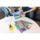 CARPETA BROCHE DJOIS POLIPROPILENO DIN A4 HORIZONTAL PACK DE 12 UNIDADES COLORES SURTIDOS