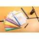 CARPETA BROCHE DJOIS POLIPROPILENO DIN A4 HORIZONTAL PACK DE 12 UNIDADES COLORES SURTIDOS