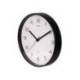 RELOJ MAUL DRIP DE PARED REDONDO 25 CM DIAMETRO CUARZO MARCO NEGRO