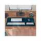 ALFOMBRILLA DE ESCRITORIO LEITZ PIEL RECICLADA COLOR GRIS OSCURO 700X360 MM