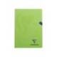 LIBRETA CLAIREFONTAINE DIN A4 48 HOJAS POLIPROPILENO CUADRO 4 MM COLORES SURTIDOS