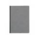 LIBRETA COSIDA CLAIREFONTAINE 14,8X21 CM 96 HOJAS AGE-BAG LISO GRIS