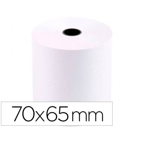 Rollo sumadora q-connect electro 70 mm ancho x 65 mm diametro