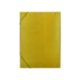 Carpeta de proyectos Liderpapel de carton con gomas amarillo 9 cm