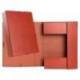 Carpeta proyectos Liderpapel folio lomo 70mm carton forrado cuero