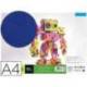 Goma eva liderpapel color azul paquete de 10 hojas