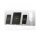 CARGADOR DE PARED TNB GAN 65 W 2XUSB-C+ USB-A PLEGABLE COLOR BLANCO