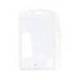 IDENTIFICADOR DURABLE RIGIDO POLIESTIRENO TRANSPARENTE PARA 1 TARJETA 54X87 MM
