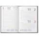 AGENDA OFICINA LIDERPAPEL 2027 ENCUADERNADA CORFU DIA PAGINA A5 BILINGUE 60G PAPEL FSC BLUE