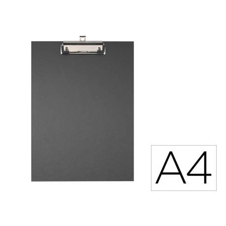 PORTANOTAS EXACOMPTA DIN A4 CARTON RIGIDO COLOR NEGRO