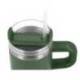 TAZA TERMICA ASA ANTARTIK PULSE ISOTERMICA TAPA HERMETICACERO INOXIDABLE PAJITA LIBRE BPA VERDE MILITAR 570 ML