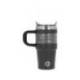 TAZA TERMICA ASA ANTARTIK PULSE ISOTERMICA TAPA HERMETICA ACERO INOXIDABLE PAJITA LIBRE BPA NEGRO 570 ML