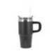 TAZA TERMICA ASA ANTARTIK PULSE ISOTERMICA TAPA HERMETICA ACERO INOXIDABLE PAJITA LIBRE BPA NEGRO 570 ML